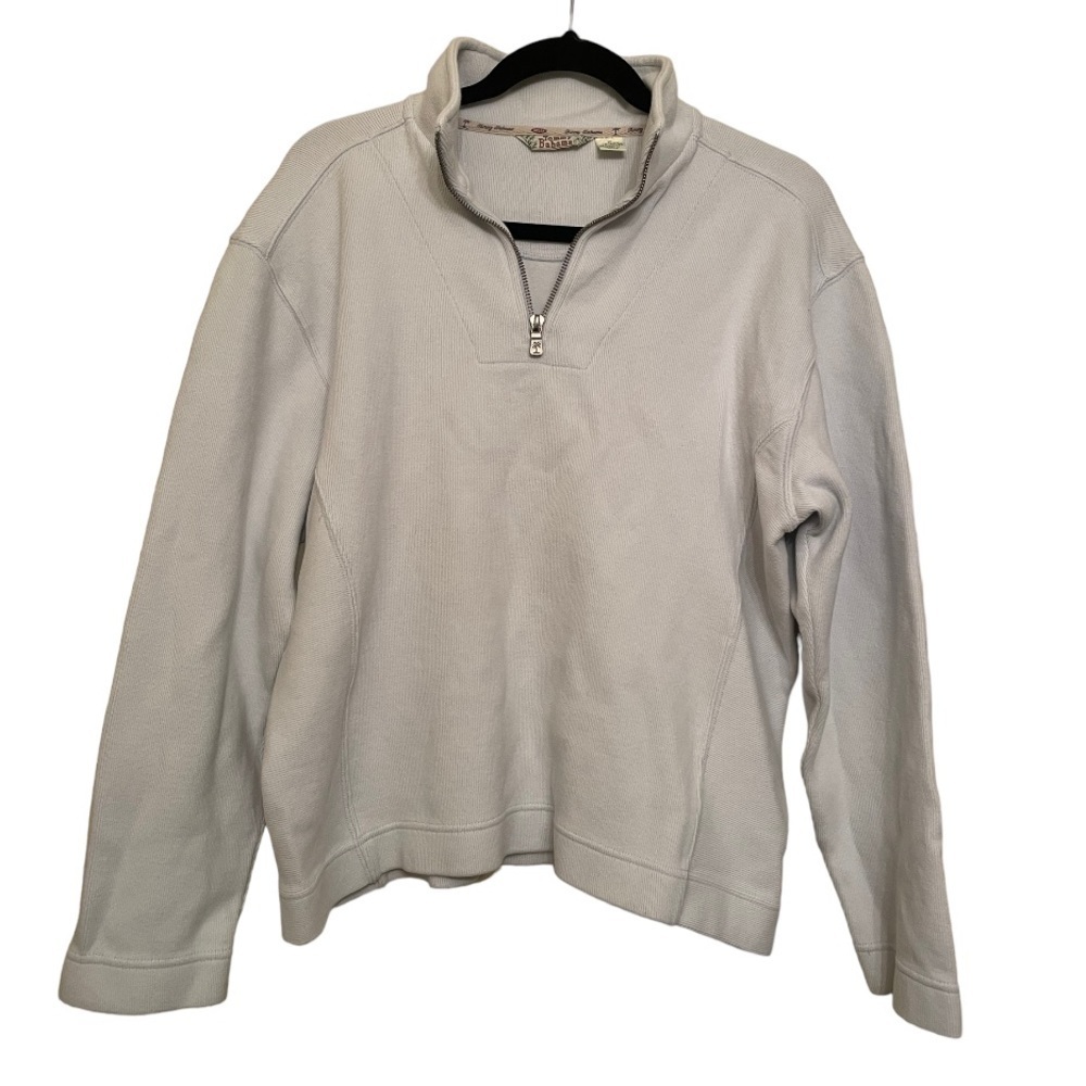 Tommy Bahama Half-Zip Mens Sweatshirt Size Medium (8/10)